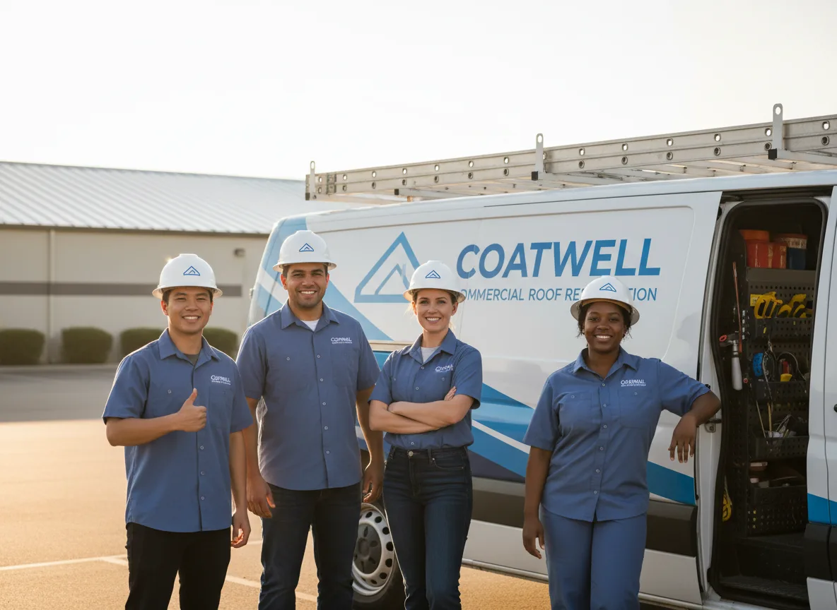 Commercial roof coating company in Agar, SD